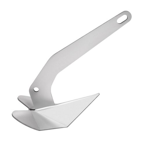14lb 7kg Boat Anchor Wing for Boats 20-35ft 316 Stainless Steel Non-Hinged Plow, US $92.97, image 14