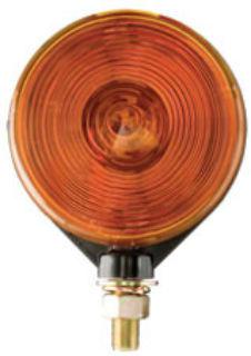 Ten power products lt1806y round double face amber turn lamp single wire