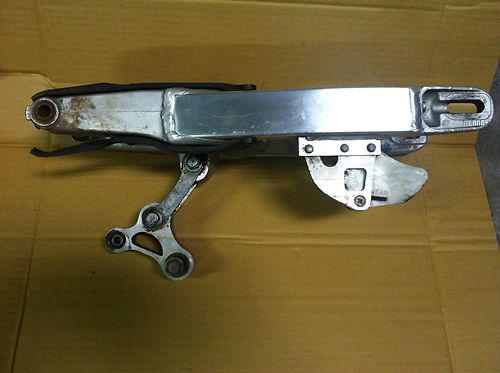 96-07 06 honda cr85 cr85r oem complete swingarm & linkage swing arm small wheel