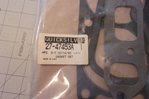 Mercury Quicksilver 27-47453A1 Cyl Head & Intake Manifold Gasket Kit Chevy 250, US $129.99, image 3