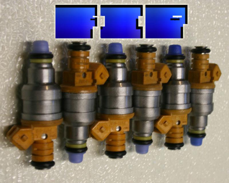 Asnu refurbished four hole upgrade fuel injectors for 87-90 jeep wagoneer 4.0l 