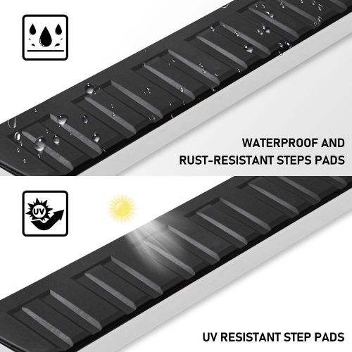 Running Board 6'' Side Nerf Bar S/S Fits For 2019-2024 Dodge Ram 1500 Crew Cab, US $119.00, image 14