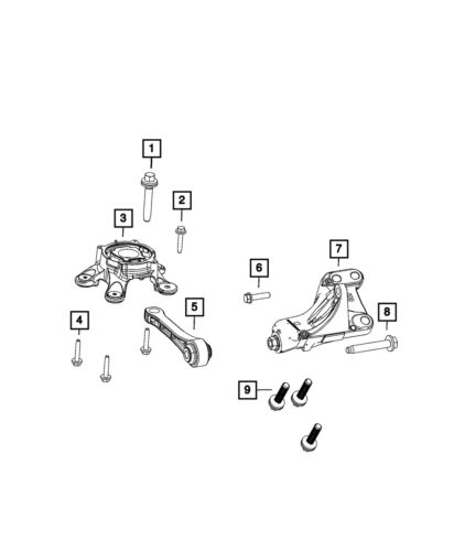 Genuine Mopar Engine Isolator 68319584AA, US $40.29, image 5