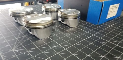 Cp forged pistons acura k24 w k20a/a2 tsx 90mm 12.5:1 k-series sc71474xa