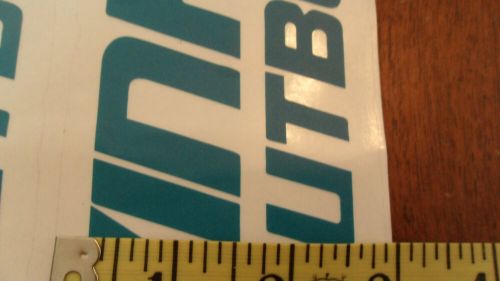 Set of 2 Evinrude Outboard Decals Vinyl Stickers Graphics Suitable for Boat 11x3, US $12.99, image 4