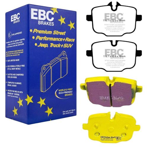 BMW M2 G87/M3 G80/M4 G82 Inc Competition EBC Yellowstuff Rear Brake Pads, US $, image 8