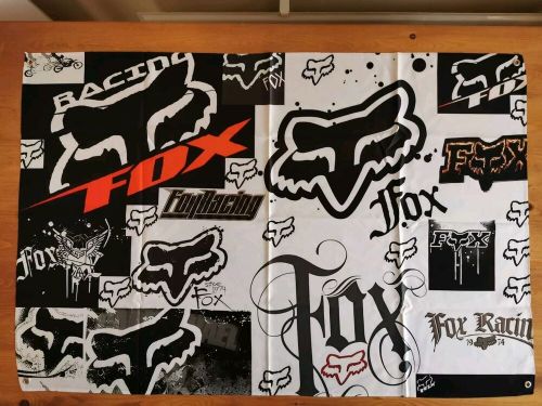 Fox Racing Tapestry Banner MotoGP Biker Motorcycle Motocross 90x 60cm, US $, image 6