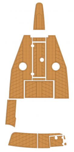 2006 Crownline 190 LS Swim Step Transom Pad Boat EVA Foam Teak Deck Flooring, US $589.00, image 3