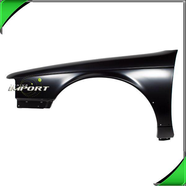 1996-1997 ford thunderbird left front fender primed black steel replacement lh