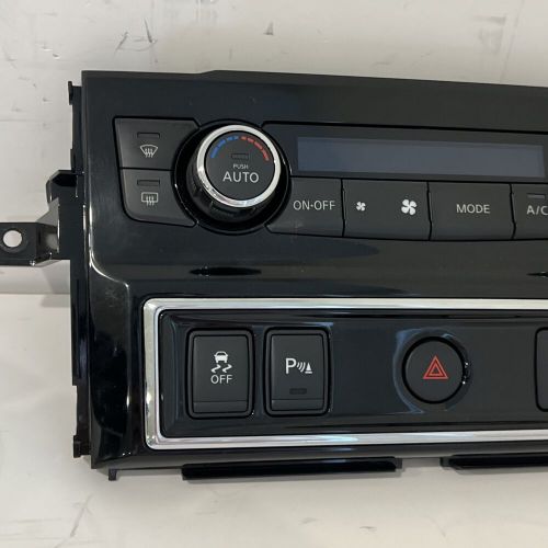 2016 NISSAN TITAN EM HEATER & A/C CLIMATE CONTROL PANEL 27500 EZ20B OEM, C $150.00, image 2