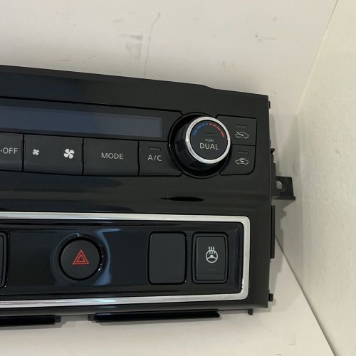 2016 NISSAN TITAN EM HEATER & A/C CLIMATE CONTROL PANEL 27500 EZ20B OEM, C $150.00, image 3