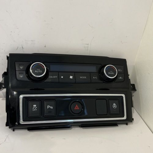 2016 NISSAN TITAN EM HEATER & A/C CLIMATE CONTROL PANEL 27500 EZ20B OEM, C $150.00, image 4