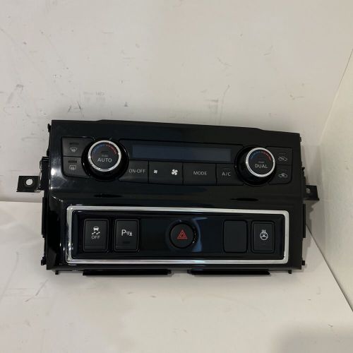 2016 NISSAN TITAN EM HEATER & A/C CLIMATE CONTROL PANEL 27500 EZ20B OEM, C $150.00, image 7