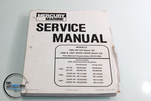 Mercury Outboard Service Manual STROKE 90-831996R1, US $102.90, image 4