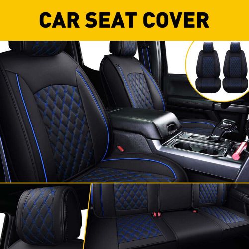 Car Seat Covers Leather PU Cushion For Front+Rear 2009-2021 Ford F150 Truck, US $129.99, image 5