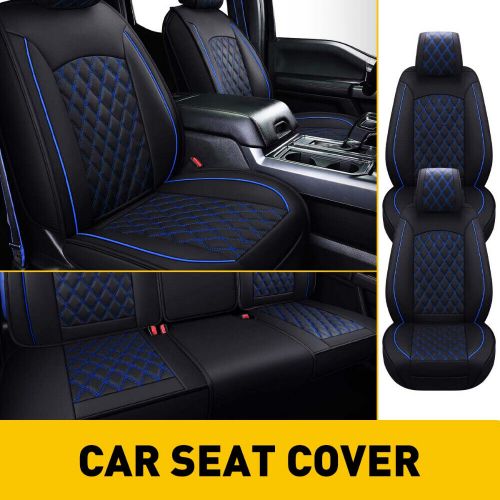Car Seat Covers Leather PU Cushion For Front+Rear 2009-2021 Ford F150 Truck, US $129.99, image 7