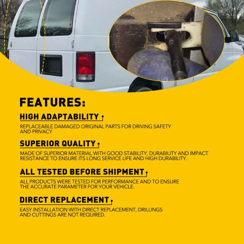 Rear Hinged Door Lower Latch Cable Pair Right RH for E150 E250 E350 E450 E550, US $16.99, image 2