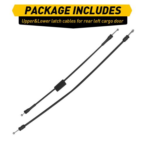 Rear Hinged Door Lower Latch Cable Pair Right RH for E150 E250 E350 E450 E550, US $16.99, image 4