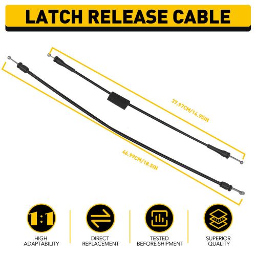 Rear Hinged Door Lower Latch Cable Pair Right RH for E150 E250 E350 E450 E550, US $16.99, image 7