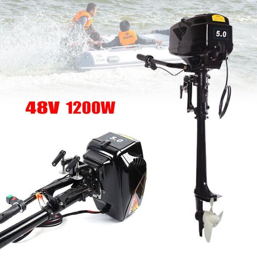 48V 1200W Electric Outboard Brushless Boat Engine Motor Long Shaft Propeller NEW, US $210.12, image 17