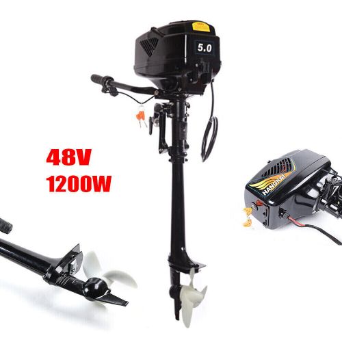 48V 1200W Electric Outboard Brushless Boat Engine Motor Long Shaft Propeller NEW, US $210.12, image 18