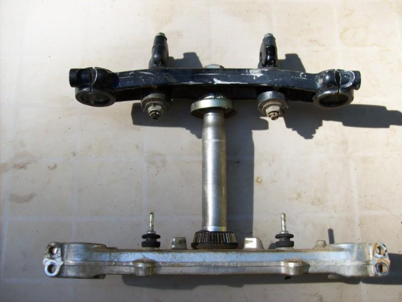 1985-86 yamaha tri z 250 tripple clamps stem 1986 85 ytz250 ytz fork wheeler