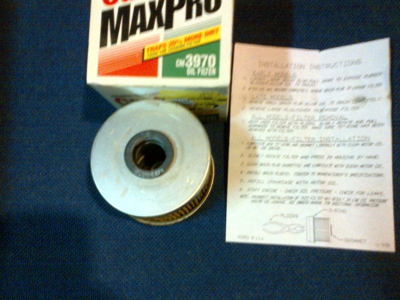 (1) NIB CASTROL CM3970 MAXPRO OIL FILTER, PF1072, FL838,QS3970,1630,51630 NOS, US $2.00, image 2