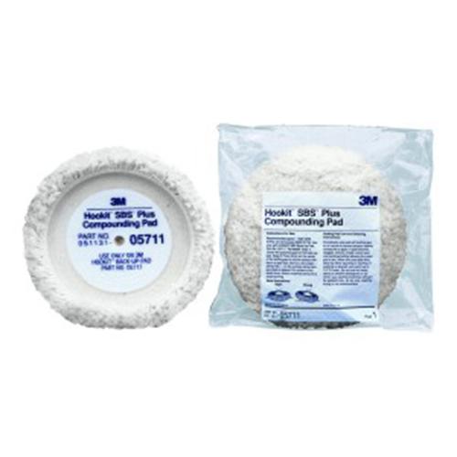 1ea - 3m™ hookit™ - wool blend compounding pad 05711