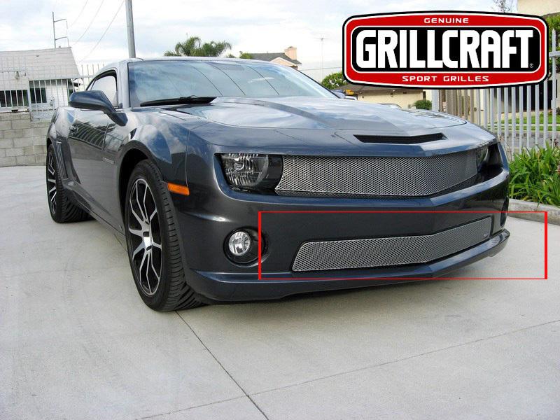 2010-2013 Chevy Camaro LS/LT/RS GrillCraft Bumper grill silver grille, US $148.33, image 3