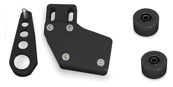 Modquad chain slider/guide/roller set black for yamaha banshee