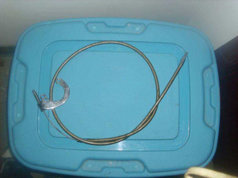 Harley chopper bobber cafe racer braided cable look nr 