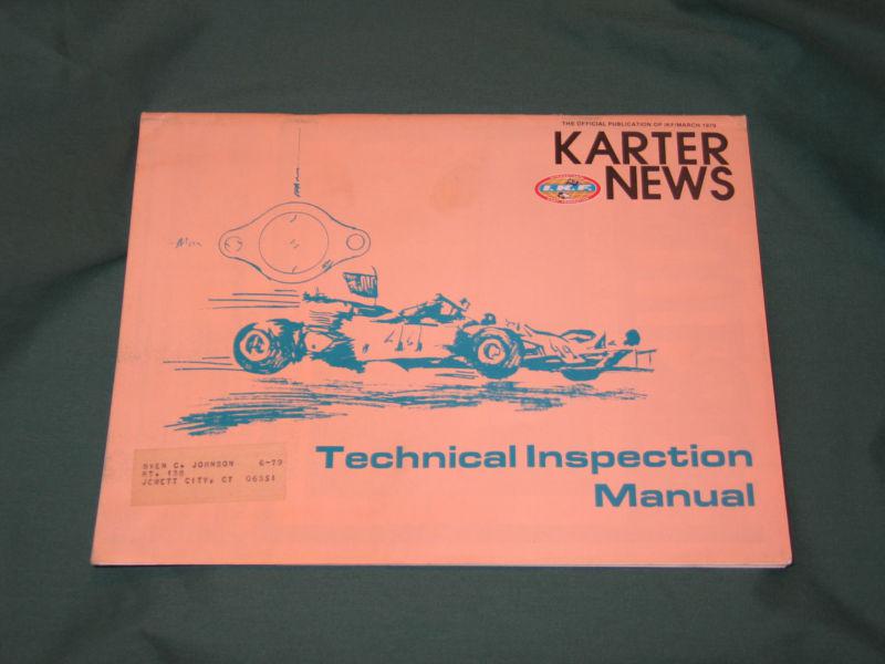 Vintage karter news  magazine march 1979 kart karting 