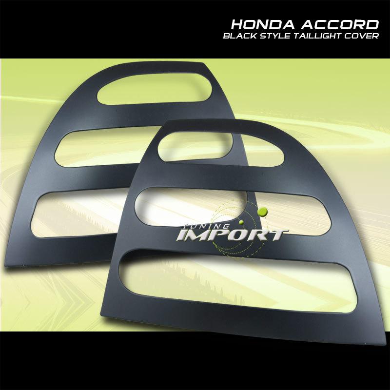 94-95 honda accord 2/4 dr ex tail lights lamp protector cover overlay left+right