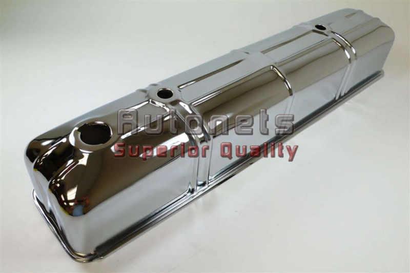 Chrome steel 1937-53 chevy 216 straight 6 cylinder valve cover tall camaro hot
