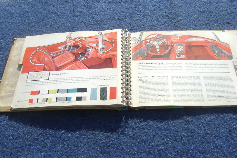 1958 58 Chevy DEALER ALBUM Corvette Impala Bel Air Biscayne Nomad Brookwood, US $400.00, image 6