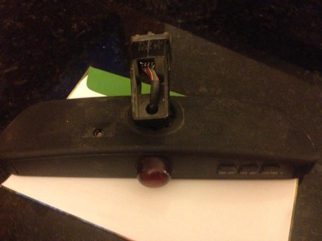 2002 bmw 745i auto dim rear view mirror w/ homelink oem used 7 028 444 #1