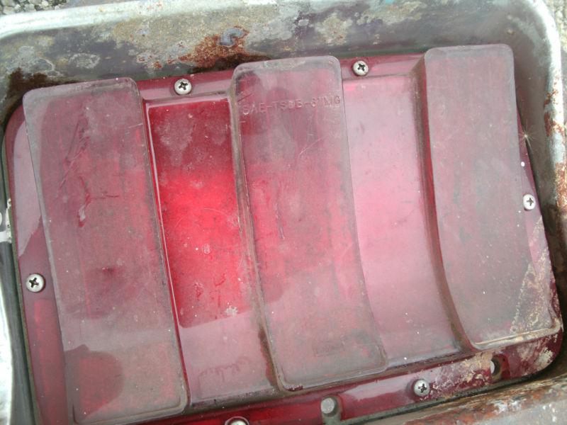 1967 67 68 Ford Mustang Rear Tail Light Housing Lens Bezel OEM Original Pony , US $14.99, image 4