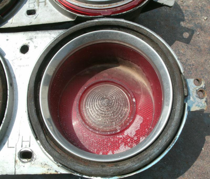 1970 70 71 72 73 Chevy Camaro Rear Tail Light Housing Lenses LH RH Pair OEM, US $59.99, image 8