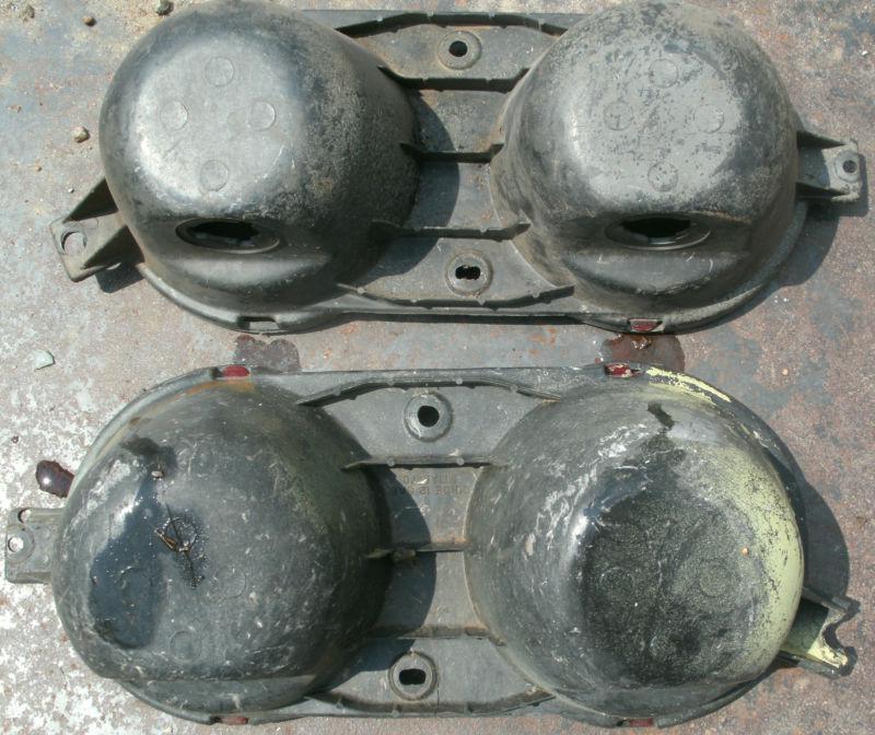 1970 70 71 72 73 Chevy Camaro Rear Tail Light Housing Lenses LH RH Pair OEM, US $59.99, image 9