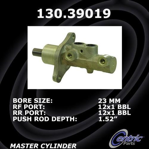 Centric 130.39019 brake master cylinder-preferred premium master cylinder
