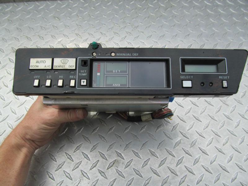 1984 nissan 300zx digital ac / heater climate control unit oem af110-24