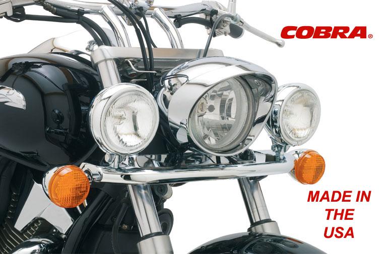 Honda vtx1800 retro 2002-07 cobra steel lightbar 04-0151 - nib