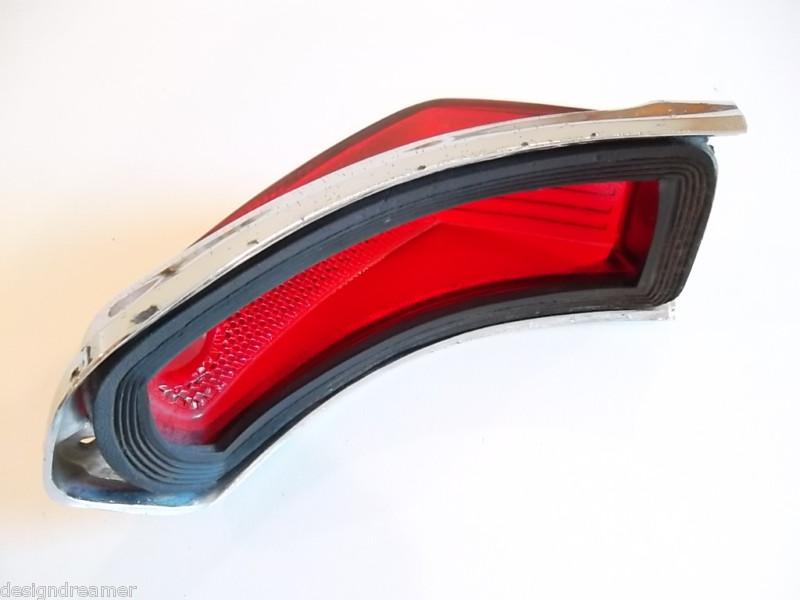 1941 42 46 47 48 49 Cadillac Tail Light lens w/ Bezel Guide R-5 OEM, US $24.99, image 5