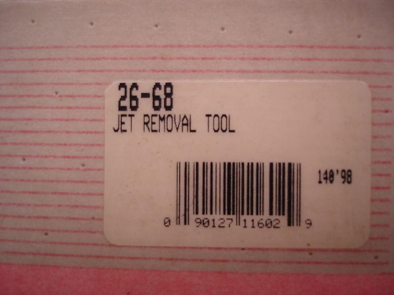 NEW HOLLEY PART # 26-68 CARBURETOR JET REMOVAL / INSTALL TOOL DRIVER WRENCH 4150, US $9.99, image 3