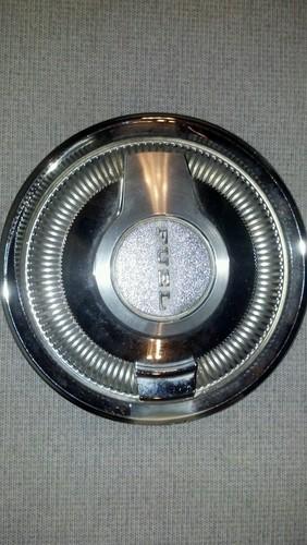 1968 , 1969, 1970 dodge charger flip top gas cap with beauty ring and screws