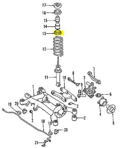 Bmw 33531093785 genuine oem factory original lower spring insulator