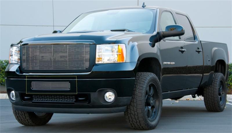 T-rex grilles 25209 billet bumper grille bolt-on insert