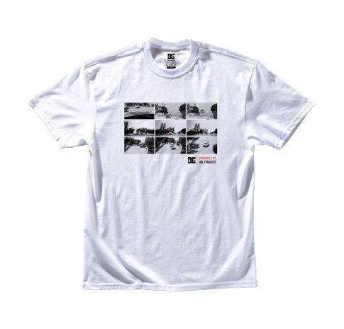 Dc ken block pirelle ford 43 gymkhana 5 photo shot t-shirt white medium