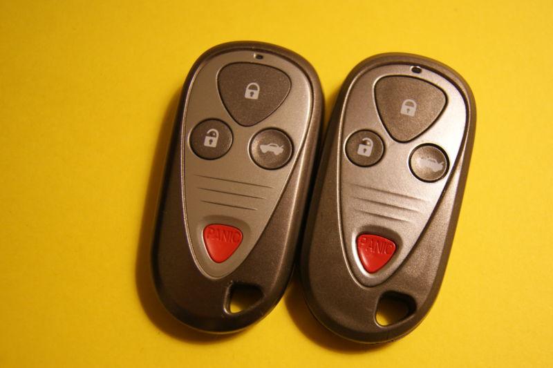 Lot of 2 acura  memory 1 / memory 2  keyless  remote key fobs   e4eg8d-444h-a   