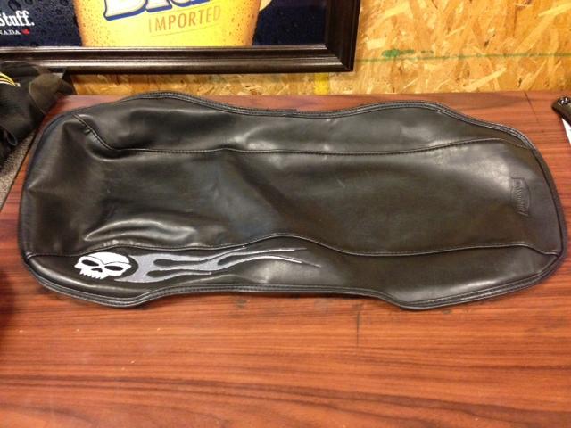 Kuryakyn motorcycle zombie saddlebag lid covers (pr) p/n 4119